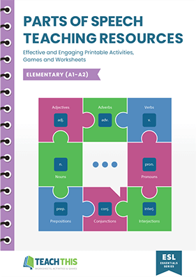 Elementary Parts of Speech Teaching Resources eBook Elementary Parts of Speech Teaching Resources eBook